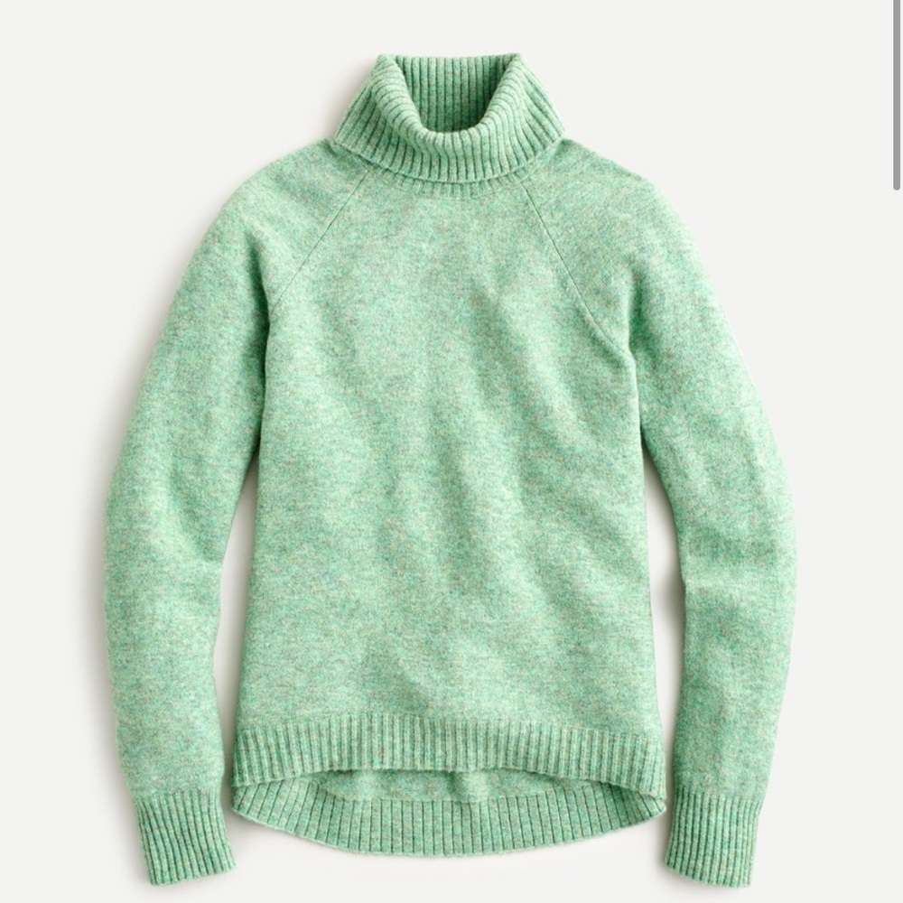 J. Crew Turtleneck Super Soft Yarn Sweater